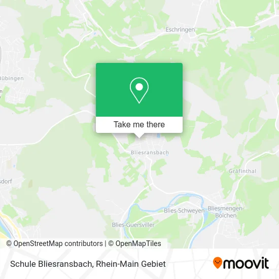 Карта Schule Bliesransbach