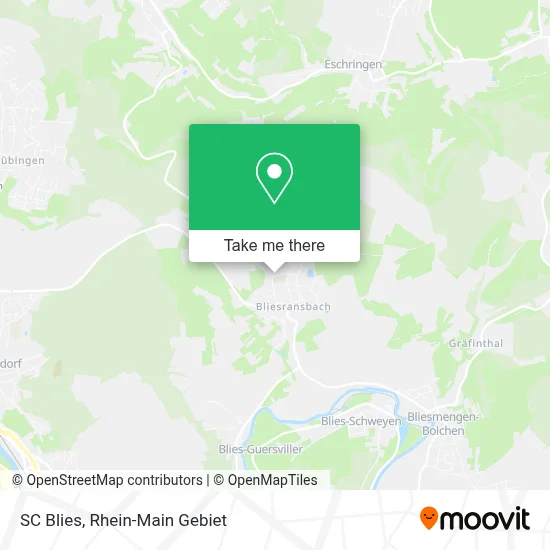 SC Blies map