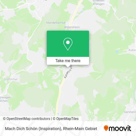 Карта Mach Dich Schön (Inspiration)