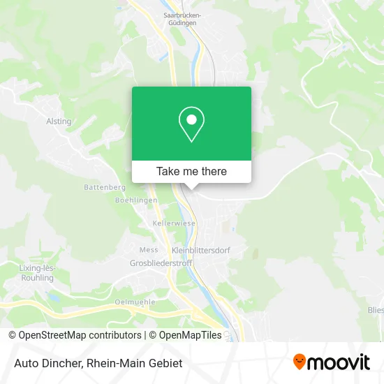 Карта Auto Dincher