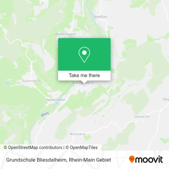 Карта Grundschule Bliesdalheim