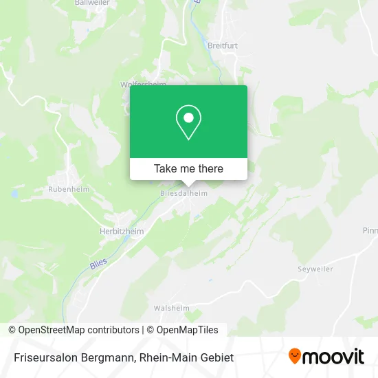 Карта Friseursalon Bergmann