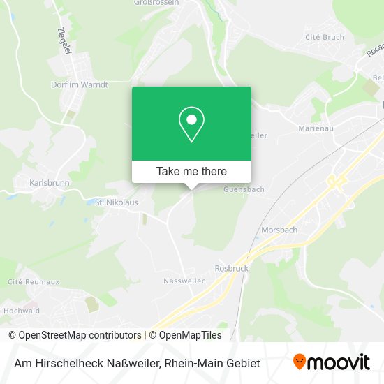 Карта Am Hirschelheck Naßweiler