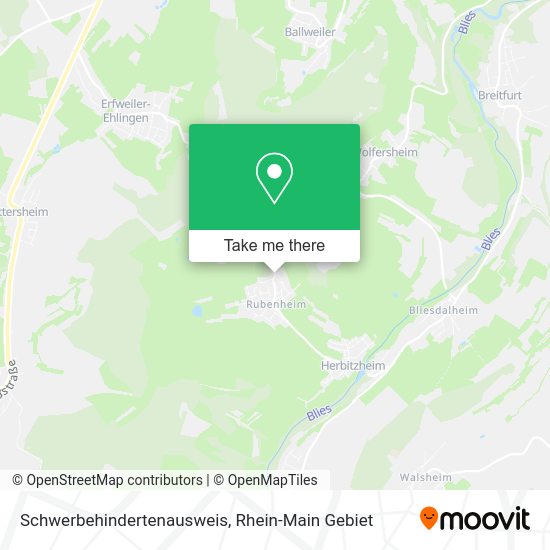Карта Schwerbehindertenausweis