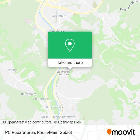 Карта PC Reparaturen