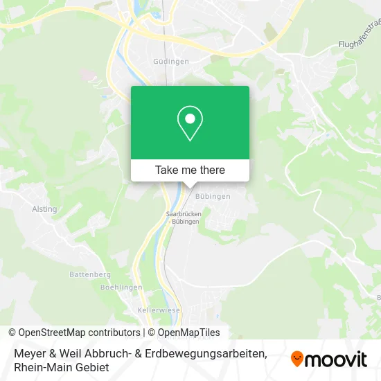 Карта Meyer & Weil Abbruch- & Erdbewegungsarbeiten