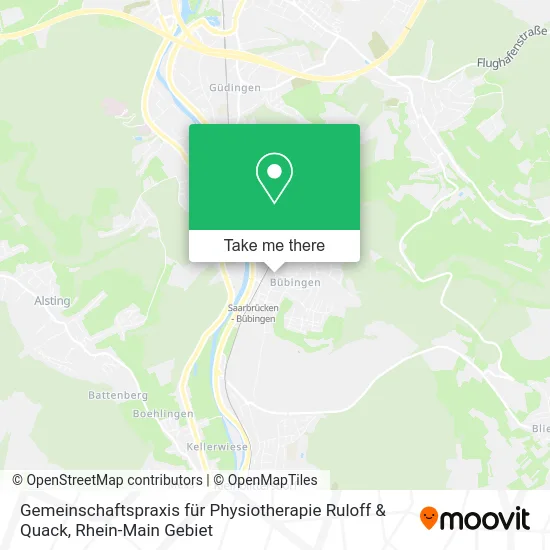 Карта Gemeinschaftspraxis für Physiotherapie Ruloff & Quack