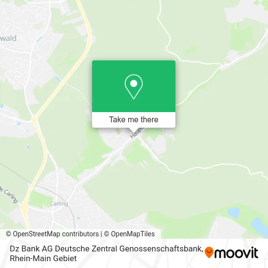 Карта Dz Bank AG Deutsche Zentral Genossenschaftsbank