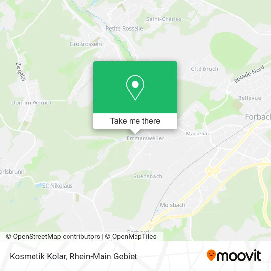 Карта Kosmetik Kolar