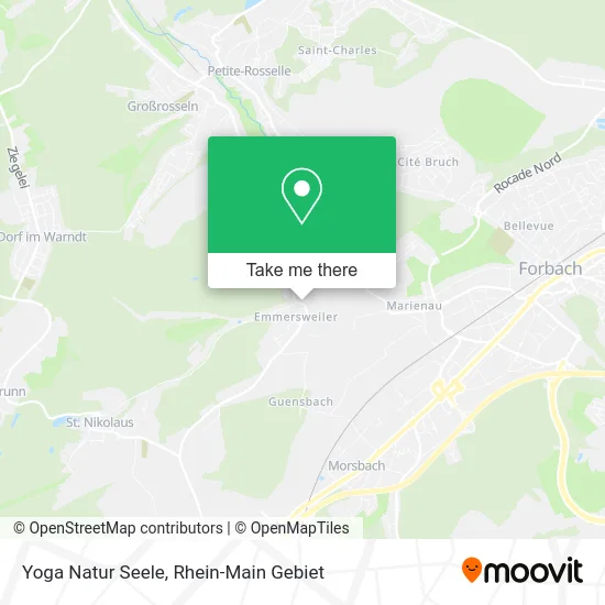 Карта Yoga Natur Seele