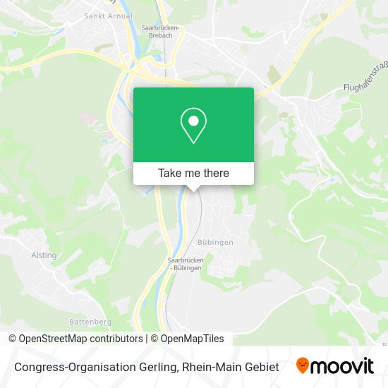 Карта Congress-Organisation Gerling