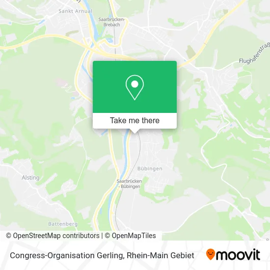 Карта Congress-Organisation Gerling
