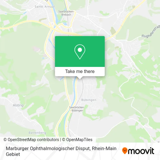 Карта Marburger Ophthalmologischer Disput