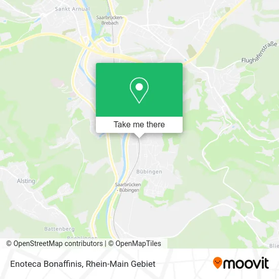 Карта Enoteca Bonaffinis