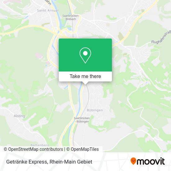 Карта Getränke Express