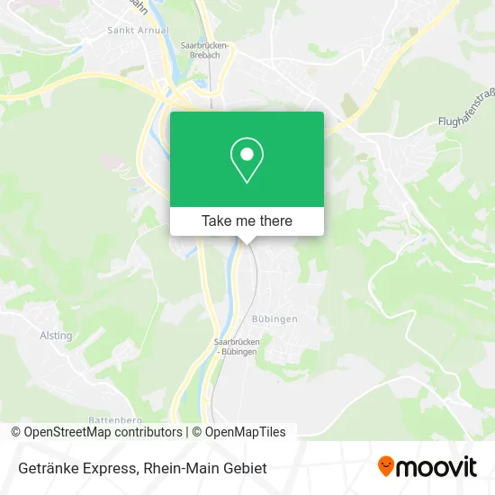 Карта Getränke Express