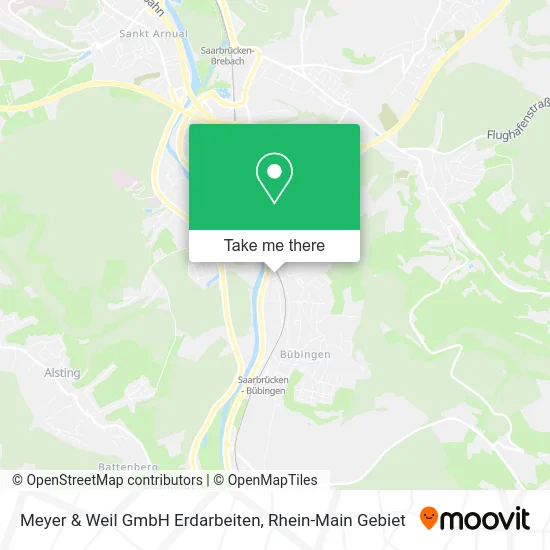 Карта Meyer & Weil GmbH Erdarbeiten