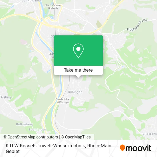 Карта K U W Kessel-Umwelt-Wassertechnik