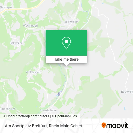 Карта Am Sportplatz Breitfurt