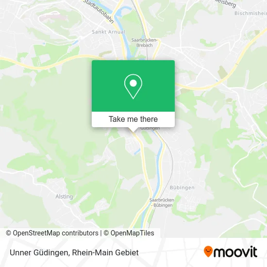 Карта Unner Güdingen