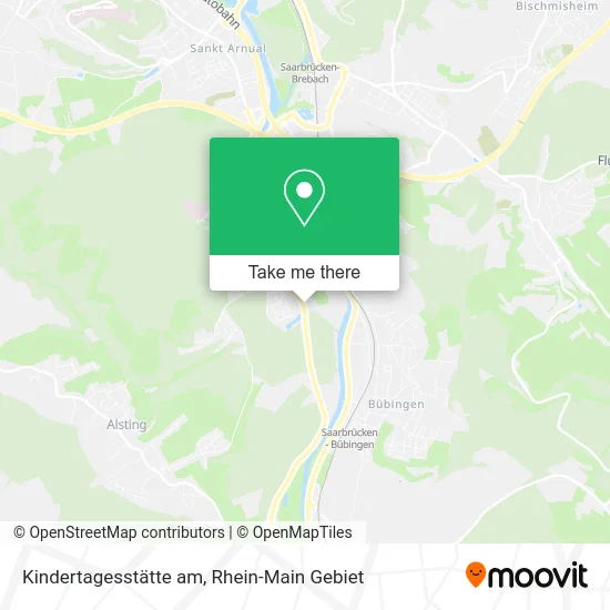 Карта Kindertagesstätte am
