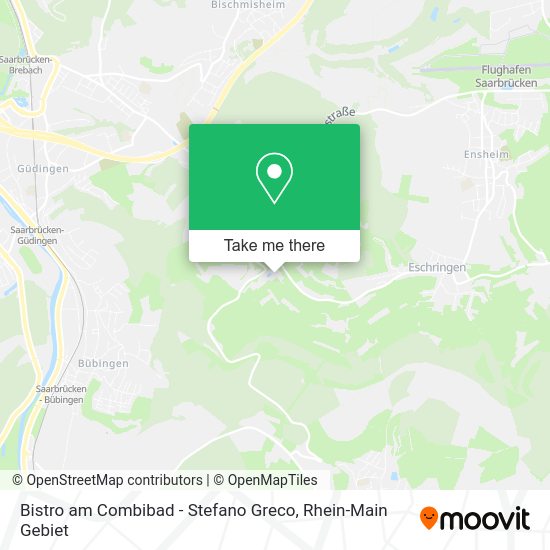 Карта Bistro am Combibad - Stefano Greco