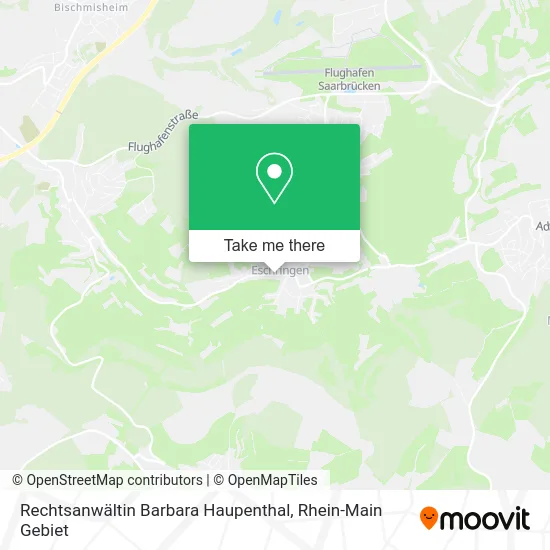 Карта Rechtsanwältin Barbara Haupenthal