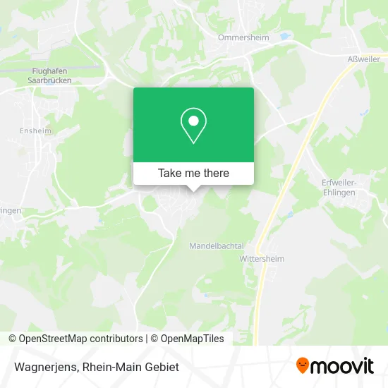 Карта Wagnerjens