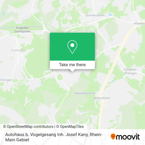 Карта Autohaus b. Vogelgesang Inh. Josef Kany