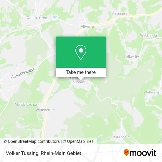 Карта Volker Tussing