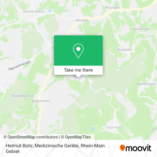 Карта Helmut Bohr, Medizinische Geräte