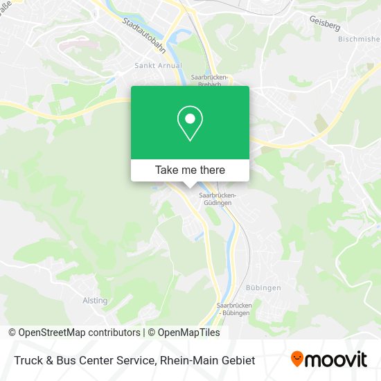 Карта Truck & Bus Center Service
