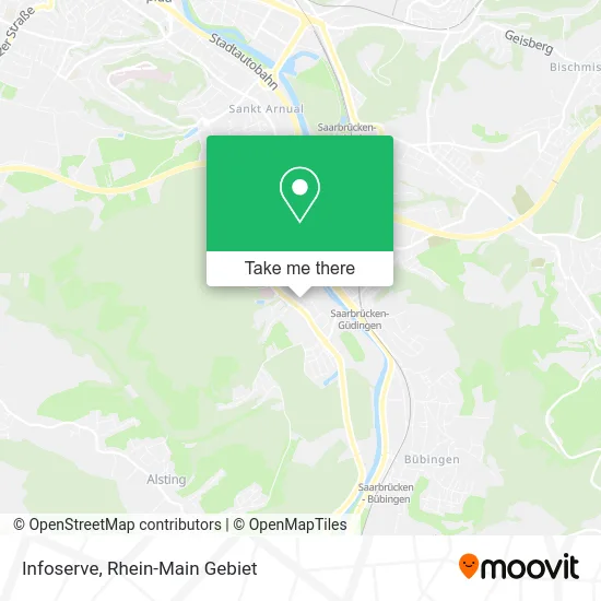 Карта Infoserve