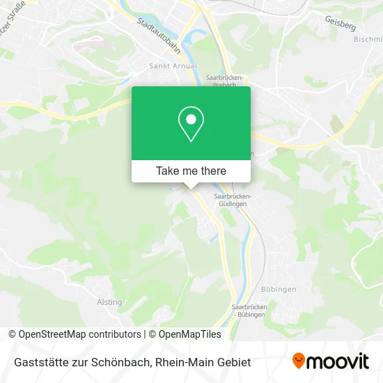 Карта Gaststätte zur Schönbach