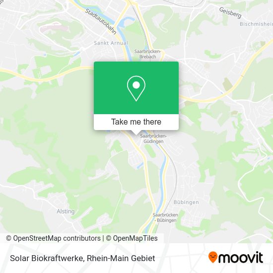 Карта Solar Biokraftwerke