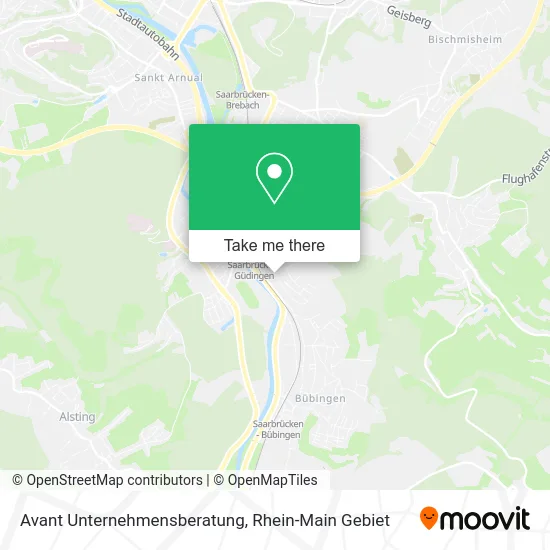 Карта Avant Unternehmensberatung
