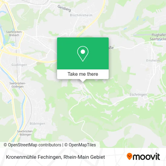 Карта Kronenmühle Fechingen