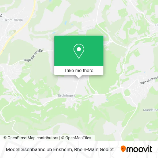 Карта Modelleisenbahnclub Ensheim