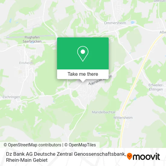 Карта Dz Bank AG Deutsche Zentral Genossenschaftsbank