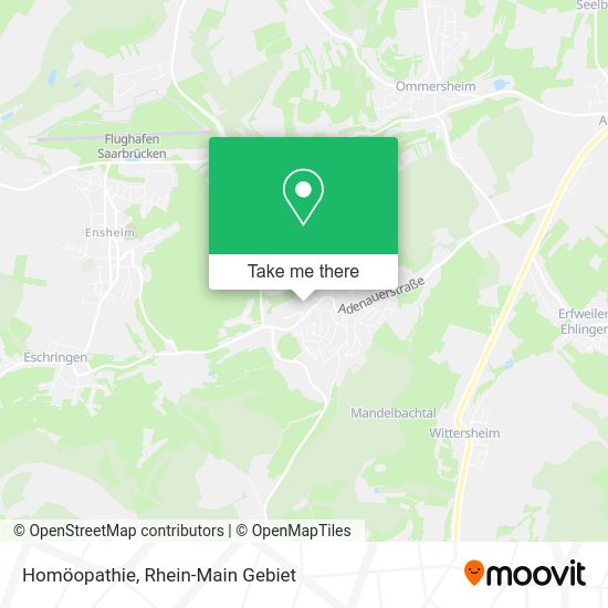 Карта Homöopathie