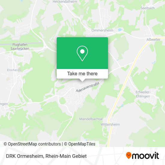 Карта DRK Ormesheim