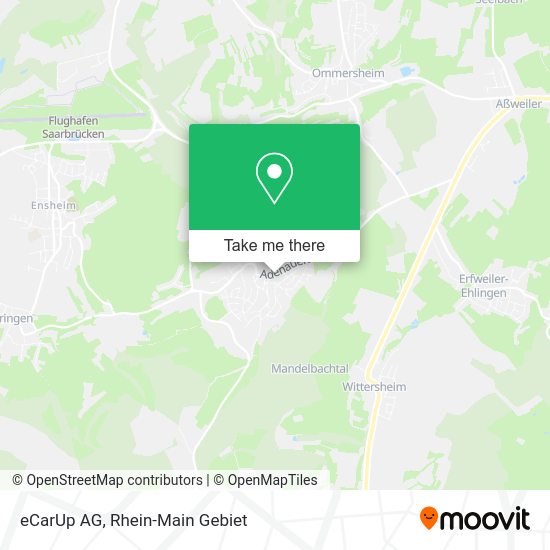 Карта eCarUp AG