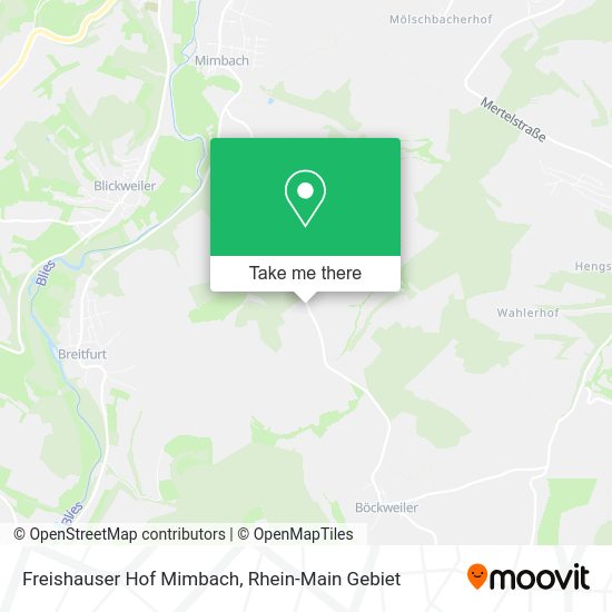 Карта Freishauser Hof Mimbach