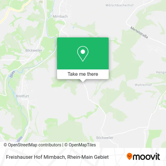 Карта Freishauser Hof Mimbach