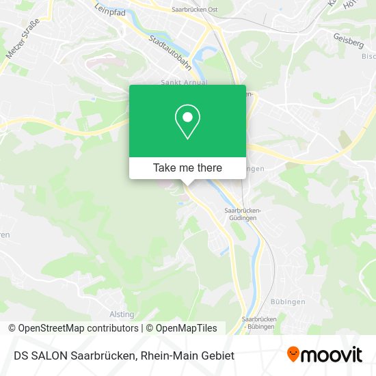 Карта DS SALON Saarbrücken