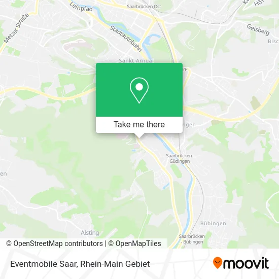 Карта Eventmobile Saar