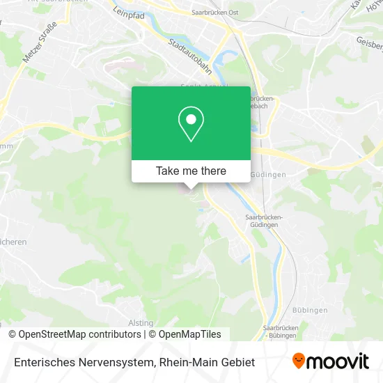 Карта Enterisches Nervensystem