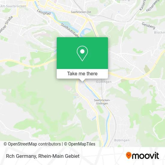 Карта Rch Germany