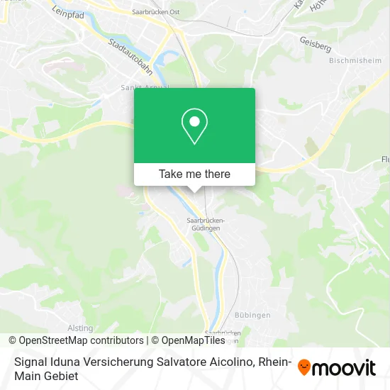 Карта Signal Iduna Versicherung Salvatore Aicolino