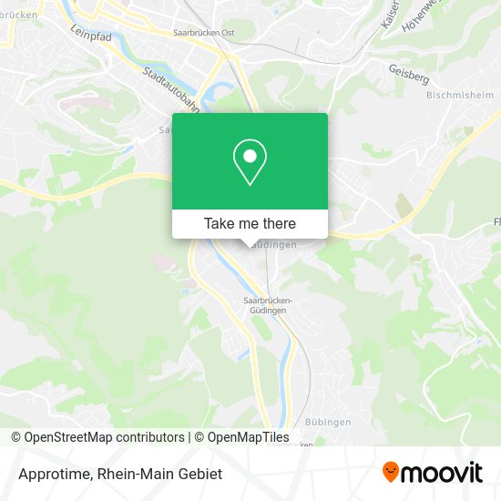 Карта Approtime